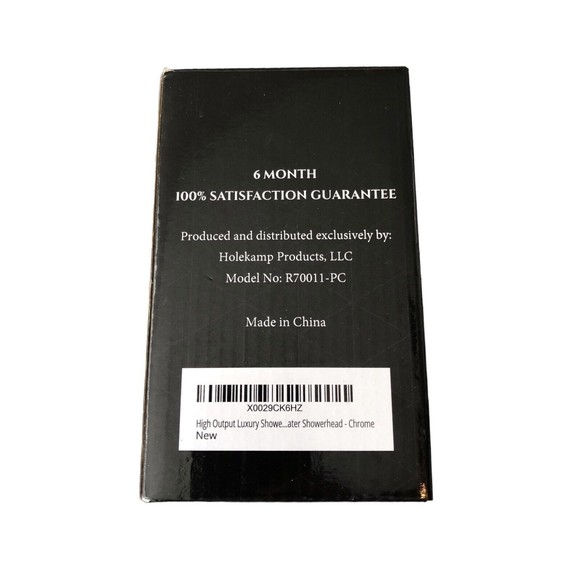 New Shower Water Filter For Showerhead by Aqua Elegante Chrome Opened Box - Picture 7 of 12